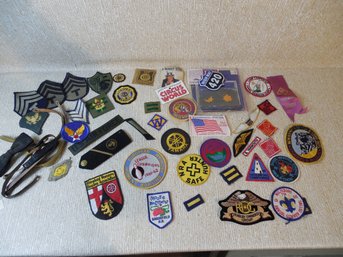 Lot Of Military, Cub Scout & Misc. Patches