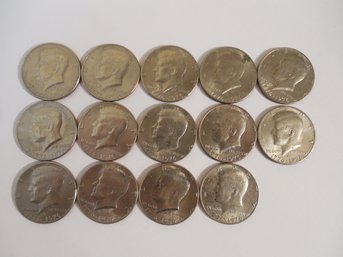 Lot Of 14  1976 Bicentennial Kennedy 1/2 Dollars