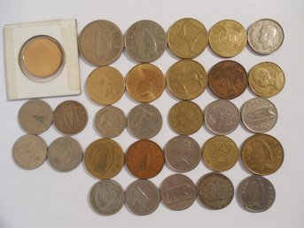 Miscellaneous Lot Of Foreign Coins