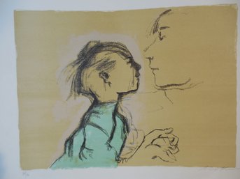 Original Signed & Number Lithograph By Alexander Dobkin