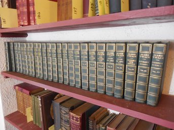 25-Volume Antique Set Of Works By Mark Twain, Copyright 1920. Collier Publication.