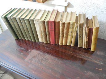 Large Lot Of Childrens/Young Adult Books Ranging From 1890s To 1920s. An American Dog Abroad'