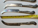 Greenleaf And Crosby Florida Sterling Silver Fruit Knives Set Of 6