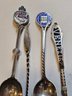 Vintage Souvenir Sterling Silver Spoons