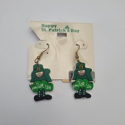 NOS Earrings For St Patrick's Day