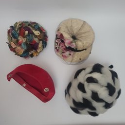 Unique Vintage Hats Including That Cute Pink Juliette