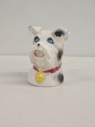 HE'S GOOFY I LOVE HIM Vintage Dog Ceramic Creamer