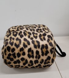 Because You Need A Vintage 80s Faux Leopard Muff! Excellent Condition