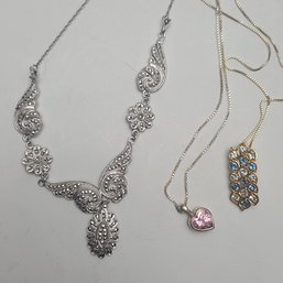 Vintage Sterling Silver Necklaces