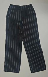 Giorgio Armani Black Striped Trousers