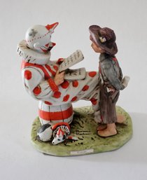 THE CLOWN DOOOOG Vintage Saturdag Evening Post Figurine