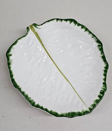 Tiffany & Co. Made In Italy Leaf Platter