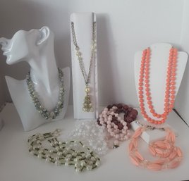 Beads, Beads, Beads! Vintage MC Lucite And Faux Pearl From Japan To Hong Kong To Germany