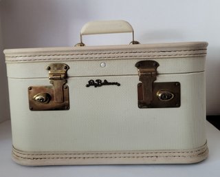 Sweet! Vintage 50s-60s Lady Baltimore Mirrored Train Travel Case Great Vintage Condition