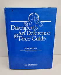 Vintage 1987/1988 Davenport's Art Reference And Price Guide Hardcover Book