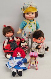 MONCHICHI Vintage Dolls And Cabbage Patch Doll Toy