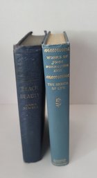 Antique/Vintage Book Lot Including Anna Sewell Black Beauty And Works Of John Burroughs VGC