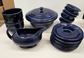 WHO NEEDS MORE BLUE FIESTA WARE