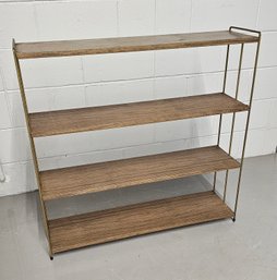 Vintage Midcentury Metal Shelving