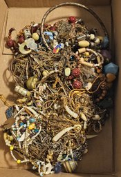 Vintage NOS Necklaces THE BEST BUT NEED UNTANGLING Smurfs, Beer Cans, More!