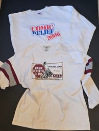 2006 Comedy Relief Hanes Sweatshirt And USMC Athletic Club Sweatshirt