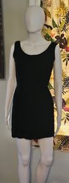 1960s Black Crushed Velvet Minidress THE ONLY LBD YOU NEED