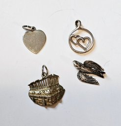 Hearts And More Sterling Silver Pendants