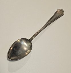Emil Wietz German 800 Silver Table Spoon Mid 19th Century