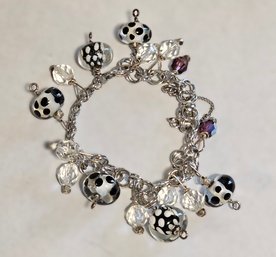 Eton Sterling Bracelet With Glass Beads