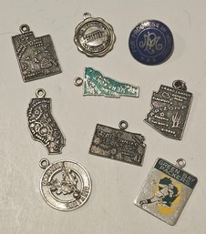 Sterling Silver NFL Green Bay Packers, State And Souvenir Pins And Pendants/charms