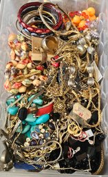 Over 3 Pounds Of Costume Jewelry