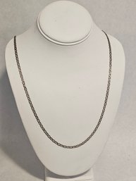 28 Inch Anchor Link Sterling Silver Chain Necklace
