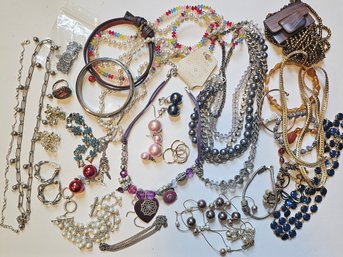Jewelry Grouping Including Swarovski And Signed Pieces