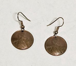 Authentic 1973 Penny Earrings