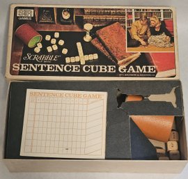 1971 Scrabble Cube Game GIMME HER HAIR