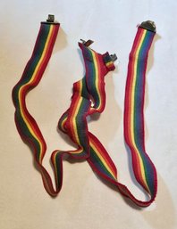 Vintage Rainbow Suspenders