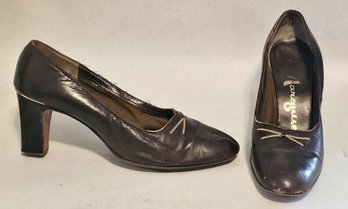 1960s Marquis Leather Pumps Size 7