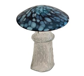 Bo Borgstrom Art Glass Mushroom