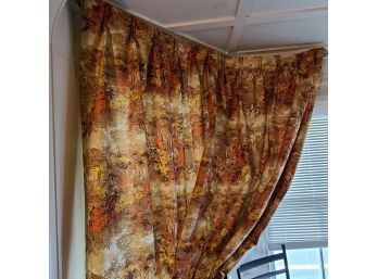 2 Panels Midcentury Curtains OBSESSED