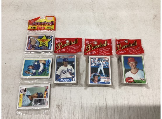 Sealed 1989 And Other Vintage Baseball Cards