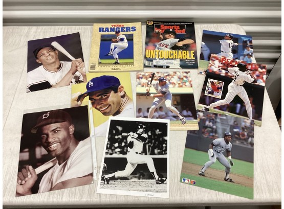 Baseball Magazines, Photo Prints And More