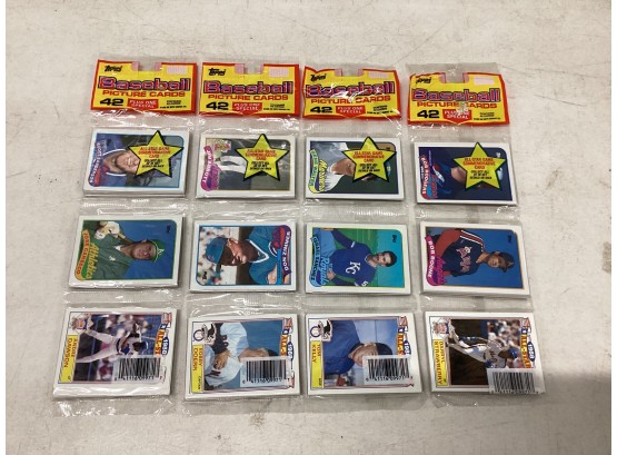 Sealed 1989 Topps Baseball Cards