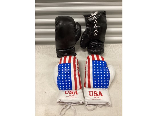 Two Pair Boxing Gloves