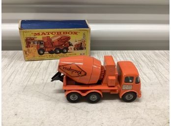 Lesney Matchbox K-13 Ready-mix Concrete Truck With Box