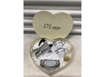 NIB DLusso Designs Espresso Set