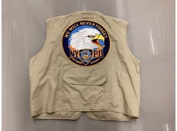 Woolrich NYPD 9/11 Patch Vest