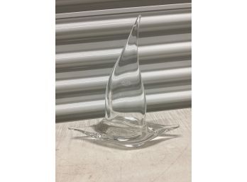 Made In Italy Royal Gallery RH Macy Crystal Sail Boat