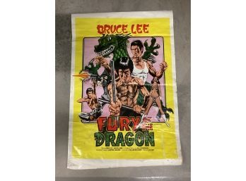 1976 Bruce Lee Fury Of The Dragon Movie Pister