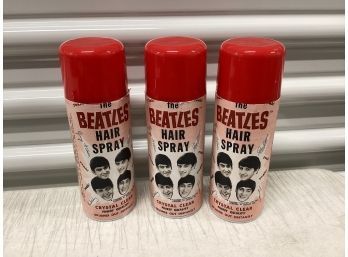 The Beatles Novelty/faux Hairspray Cans