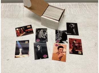 Box Full Of 1993 Elvis Trading Cards